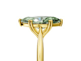 Yellow gold Fancy Green Marquise Cut Solitaire Diamond Ring with Six-Prong Setting and Classic Band_17