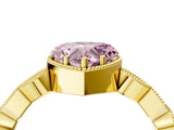Yellow gold Fancy Pink Heart  Milgrain Marquise Diamond Twist Band Ring_66