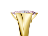 Yellow gold Fancy Pink Marquise  Solitaire Tension Set Diamond Ring_25