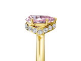 Yellow gold Fancy Pink Pear  Brilliant Solitaire Engagement Ring with Six-Prong Setting and Classic Band_26