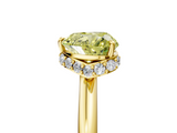 Yellow gold Fancy Yellow Heart  Brilliant Solitaire Engagement Ring with Six-Prong Setting and Classic Band_25