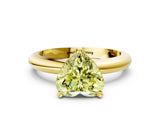Yellow gold Fancy Yellow Heart Cut Diamond Solitaire Engagement Ring with Round Band and Four-Prong Setting_207