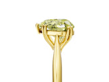Yellow gold Fancy Yellow Heart Cut Solitaire Diamond Ring with Six-Prong Setting and Classic Band_17