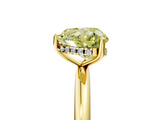 Yellow gold Fancy Yellow Heart  Cut Solitaire Engagement Ring with Four-Prong Setting and Classic Band_25