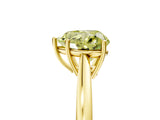 Yellow gold Fancy Yellow Heart  Solitaire Diamond Ring with Split Shank and Four-Prong Setting_17