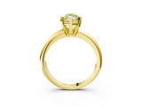 Yellow gold Fancy Yellow Marquise Cut Diamond Solitaire Engagement Ring with Round Band and Four-Prong Setting_92