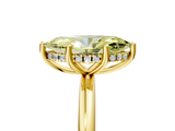 Yellow gold Fancy Yellow Marquise  Cut Solitaire Engagement Ring with Four-Prong Setting and Classic Band_5