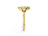 Yellow gold Fancy Yellow Marquise  Cut Solitaire Twisted Band with Four-Prong Setting_31