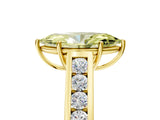 Yellow gold Fancy Yellow Marquise  Solitaire Channel-Set Diamond Engagement Ring with Four-Prong Setting_33