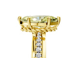 Yellow gold Fancy Yellow Marquise  Solitaire Diamond Ring with Channel Set Band and Six-Prong Setting_55