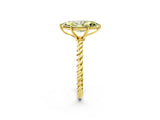 Yellow gold Fancy Yellow Marquise  Solitaire Twist Band Ring with Four-Prong Setting_68