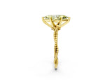Yellow gold Fancy Yellow Marquise  Solitaire Twisted Band with Bead Prong Setting_31