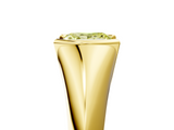Yellow gold Fancy Yellow Princess  Solitaire Tension Set Diamond Ring_5