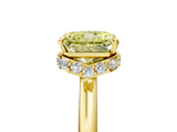 Yellow gold Fancy Yellow Radiant  Brilliant Solitaire Engagement Ring with Six-Prong Setting and Classic Band_25