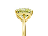 Yellow gold Fancy Yellow Radiant Cut Solitaire Diamond Ring with Six-Prong Setting and Classic Band_17