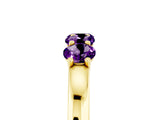 Yellow gold Four-Stone Round Amethyst Prong-Set Band_23