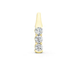 Yellow gold Four-Stone Round Diamond Channel-Set Pendant_6