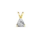 Yellow gold Gold Wire Wrapped Calf Crystal Pendant