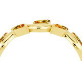 Yellow gold Marquise Citrine Twisted Band with Prong Setting_10