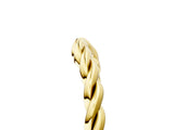 Yellow gold Marquise Diamond Twist Eternity Band with Bezel Setting_7