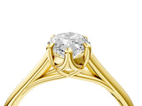 Yellow gold Marquise Solitaire Engagement Ring with Six-Prong Setting and Classic Band 5
