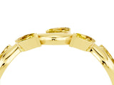 Yellow gold Marquise Yellow Sapphire Twisted Band with Prong Setting_22