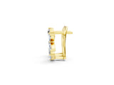 Yellow gold Multi-Shape Diamond Cluster Stud Earrings_11