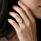 Yellow gold Oval Brilliant Solitaire Engagement Ring with Six-Prong Setting and Classic Band_39