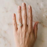 Yellow gold Oval Cut Diamond Solitaire Engagement Ring with Classic Band and Four-Prong Setting_187