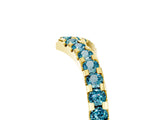 Yellow gold Pavé Round Blue Topaz Chevron Band with Shared Prong Setting_11