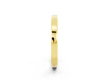 Yellow gold Pavé Round Tanzanite Channel Set Band_20