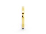 Yellow gold Pavé Round Yellow Sapphire Channel Set Band_20