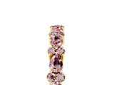 Yellow gold Pear & Round Morganite Wedding Band_11