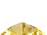 Yellow gold Pear Cut Solitaire Twisted Band with Prong Setting_4