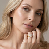 10K Yellow Gold 0.99 Carat E VVS2 Princess Diamond Solitaire Ring with Engraved Band and Four-Prong Setting