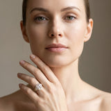 Yellow gold Princess Halo Split Shank Diamond Engagement Ring with Prong Setting_37