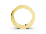 Yellow gold Princess cut diamond Eternity Band with Channel Set_41