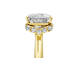 Yellow gold Radiant Brilliant Solitaire Engagement Ring with Six-Prong Setting and Classic Band_25