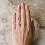 Yellow gold Radiant Cut Channel Set Solitaire Ring with Four-Prong Setting_18