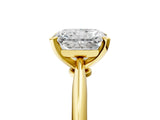 Yellow gold Radiant Cut Diamond Solitaire Engagement Ring with Classic Band and Four-Prong Setting_50