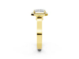 Yellow gold Radiant Halo Pave Split Shank Prong Setting Ring_28