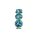 Yellow gold Round Blue Topaz Shared Prong Eternity Band_11