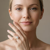 Yellow gold Round Brilliant Solitaire Engagement Ring with Six-Prong Setting and Classic Band_39