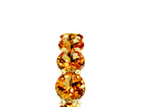 Yellow gold Round Citrine Shared Prong Eternity Band_11