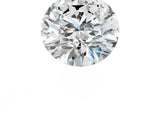 Yellow gold Round Cut Diamond Ring with Baguette Side Stones, Channel Set Band, and Four-Prong Setting_14