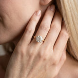 Yellow gold Round Cut Diamond Solitaire Engagement Ring with Classic Band and Four-Prong Setting_168