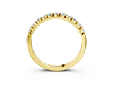 Yellow gold Round Diamond Channel Set Eternity Band_7