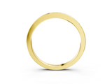 Yellow gold Round Diamond Pave Set Eternity Band_21