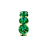 Yellow gold Round Emerald Shared Prong Eternity Band_11