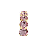 Yellow gold Round Morganite Half-Eternity Prong-Set Band_11